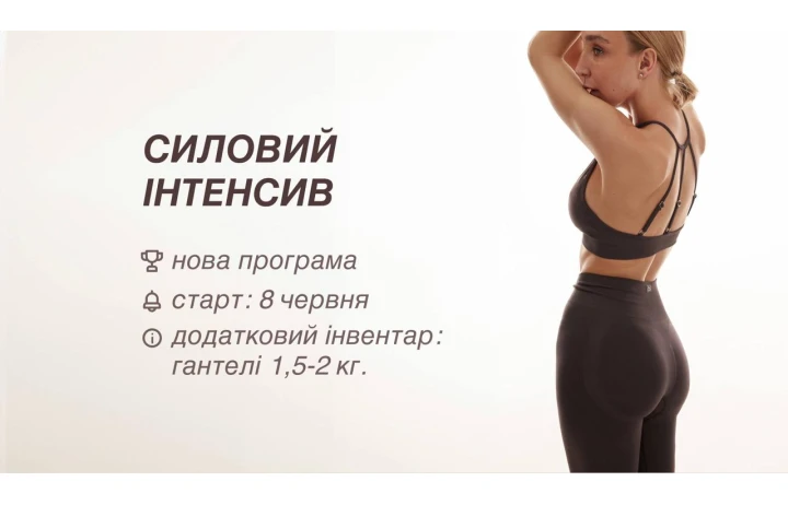 СИЛОВИЙ ІНТЕНСИВ